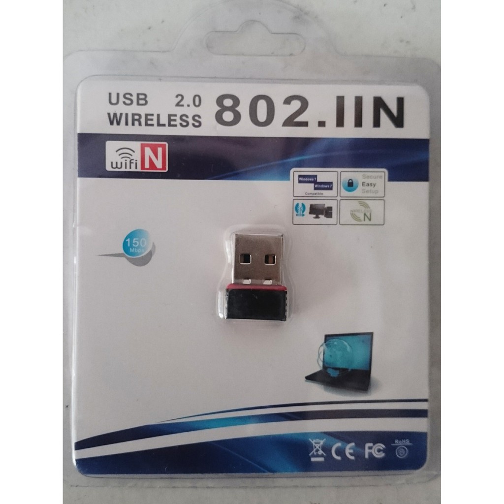 Wireless USB Wifi Mini for PC or Laptop