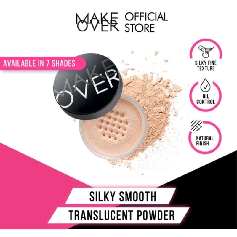 BEDAK TABUR MAKEOVER SILKY SMOOTH TRANSLUCENT POWDER