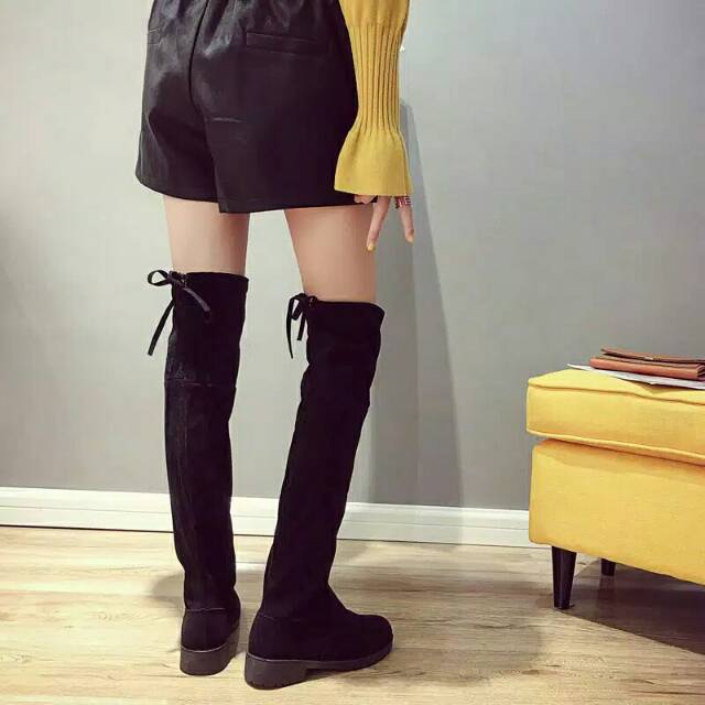 sepatu boot sepaha model polos