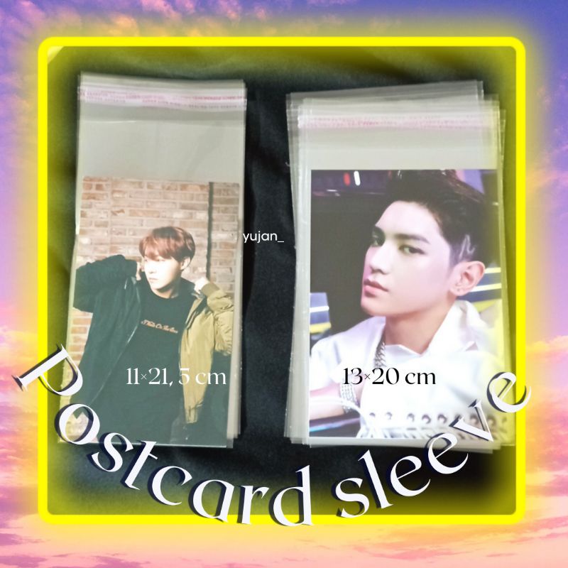 Sharing Sleeve Postcard 2 Type (11×21,5 cm/13×20 cm) #CHECKWAVE#