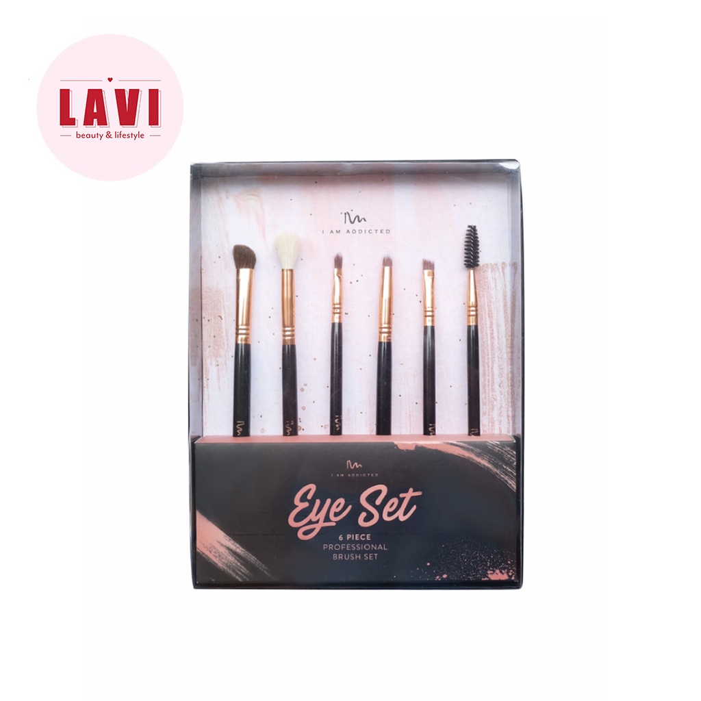I Am Addicted Eye Brush Set