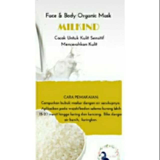 FACE AND BODY SCRUB {MILKIND}