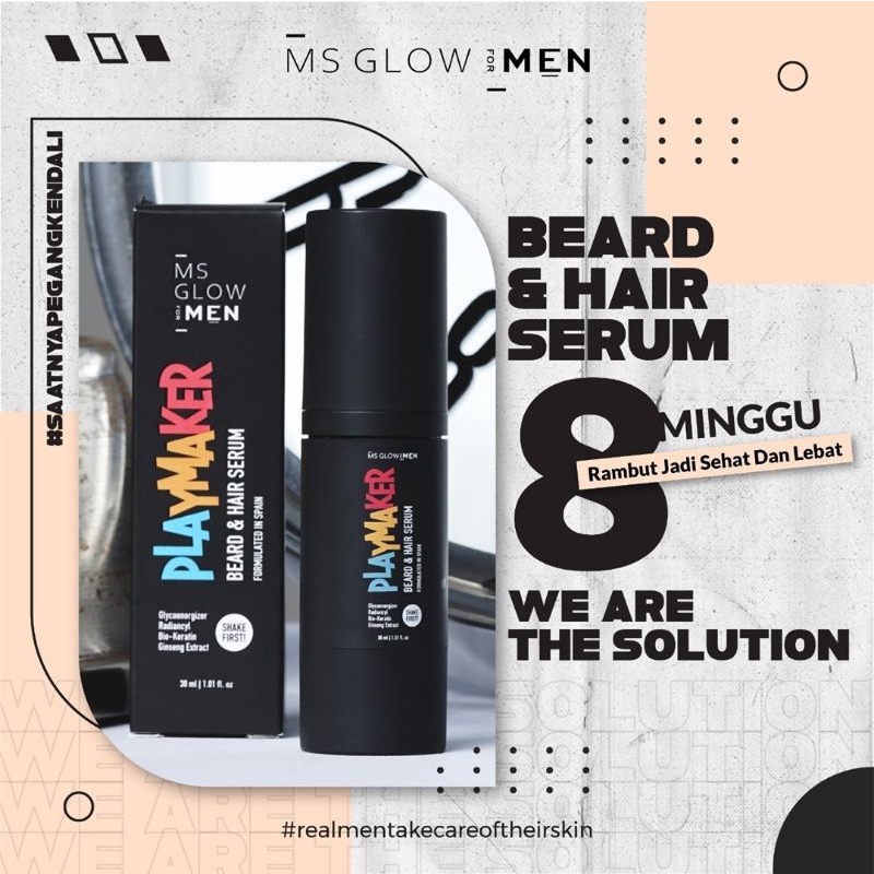 PLAYMAKER BEARD AND HAIR SERUM