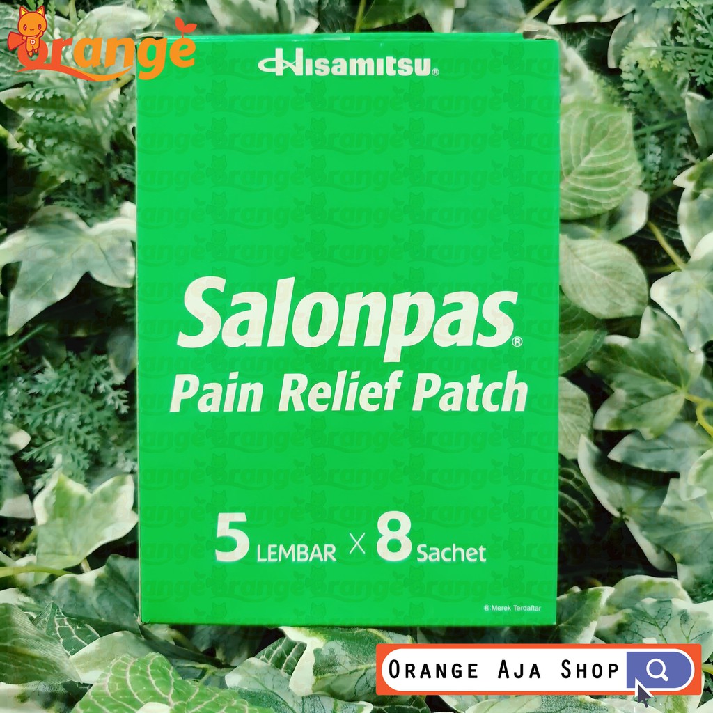 SALONPAS PAIN RELIEF PATCH SACHET 5 LEMBAR