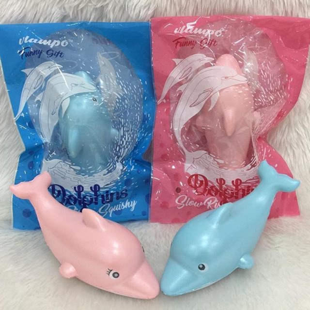 Squishy Vlampo DOLPHIN