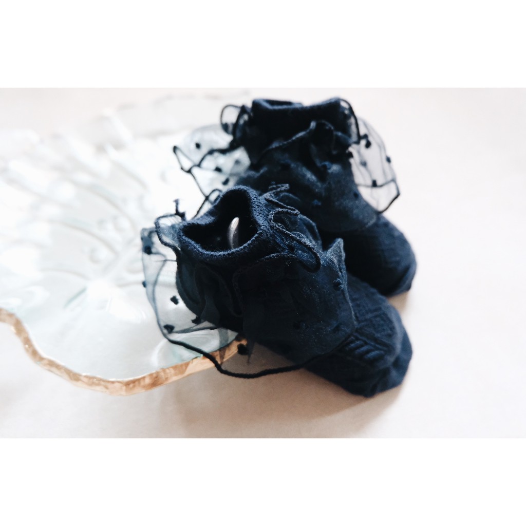 Bububollo - Kaos Kaki Bayi Lace