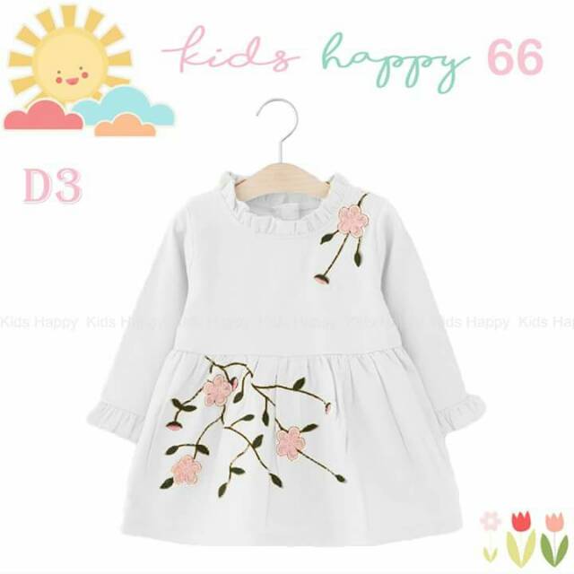 Dress KH66 - white