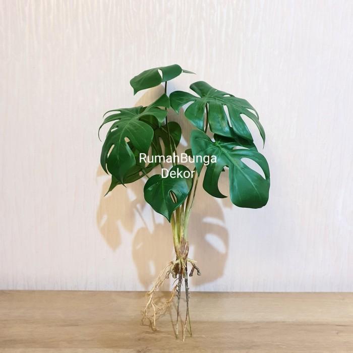 Ardefi | Daun Monstera Group Akar Artificial