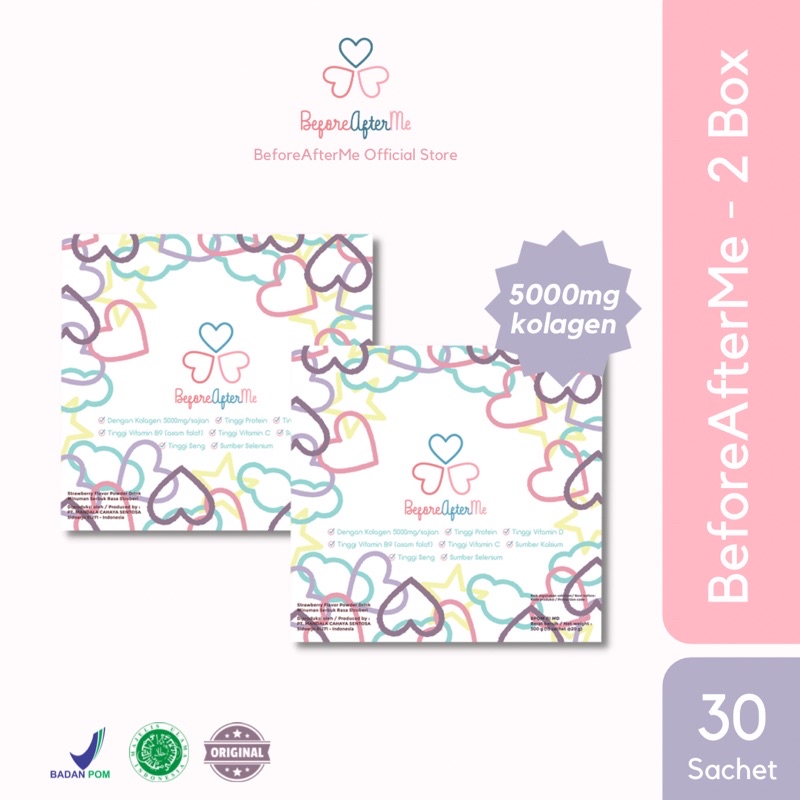 BeforeAfterMe Collagen Drink - 2 Box