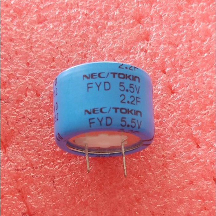 Memory Back-Up/ Super Capacitor Kapasitor 5.5V 2.2F