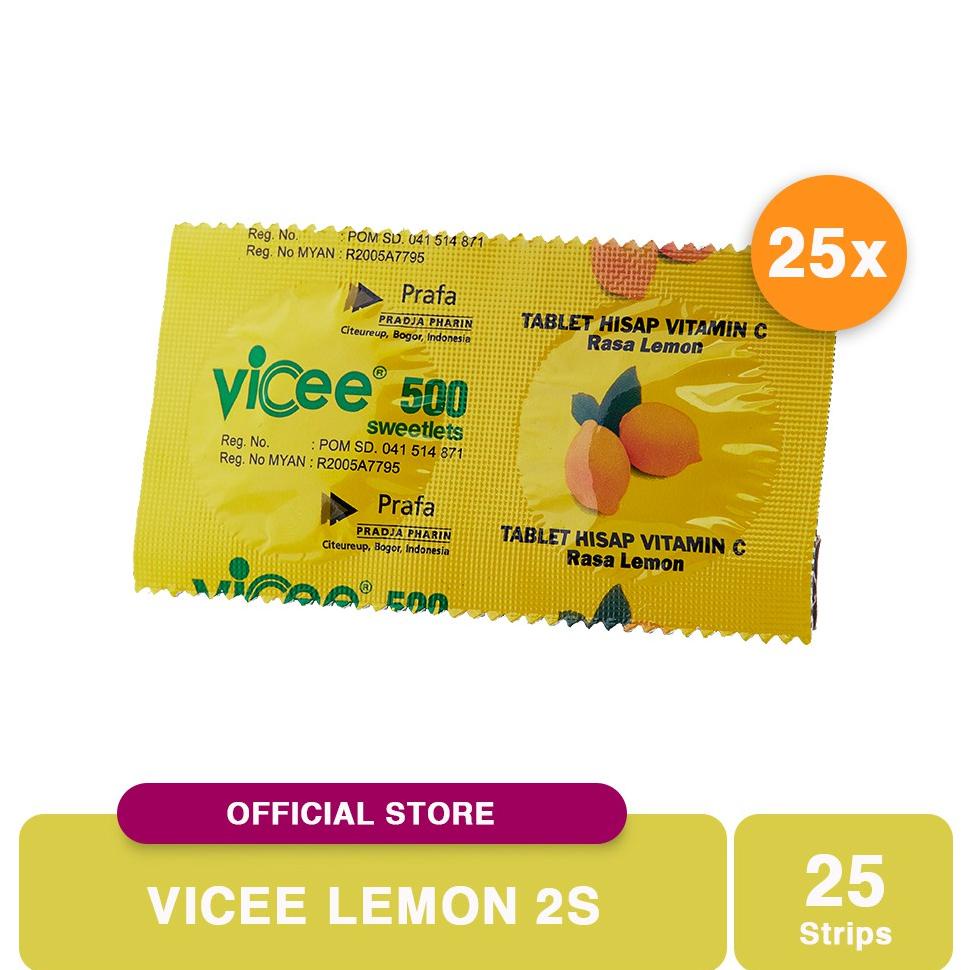 Vicee Lemon 2s x 25 Strips