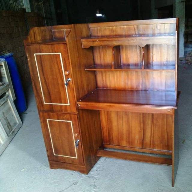 MEJA BELAJAR JATI