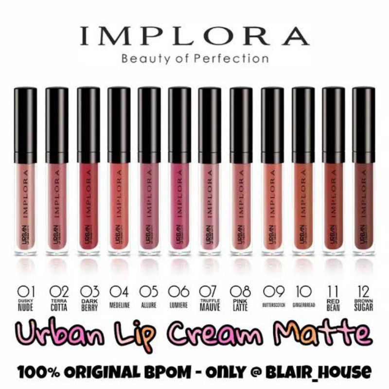 Implora Lip Cream Matte
