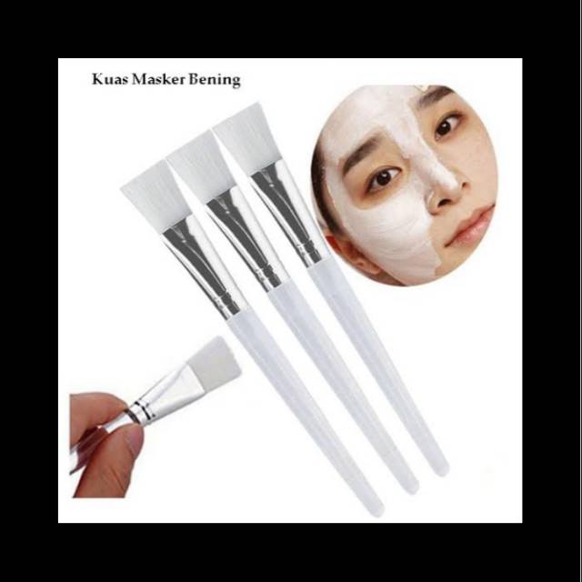 Kuas masker bening