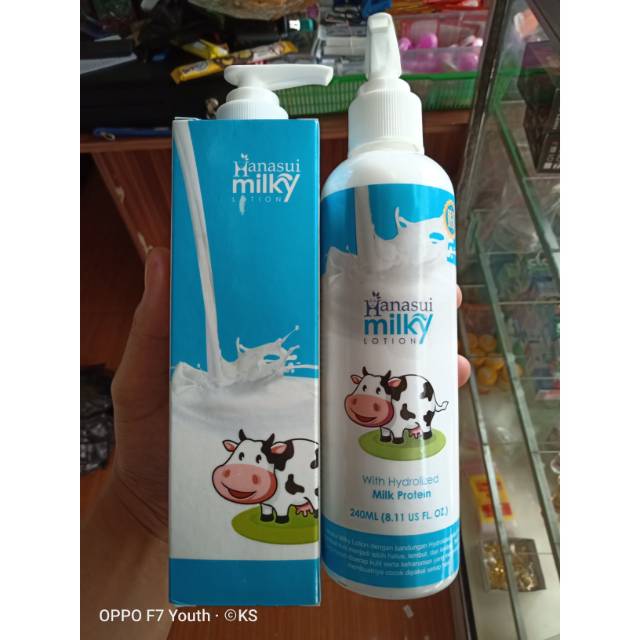 Hanasui milky lotion