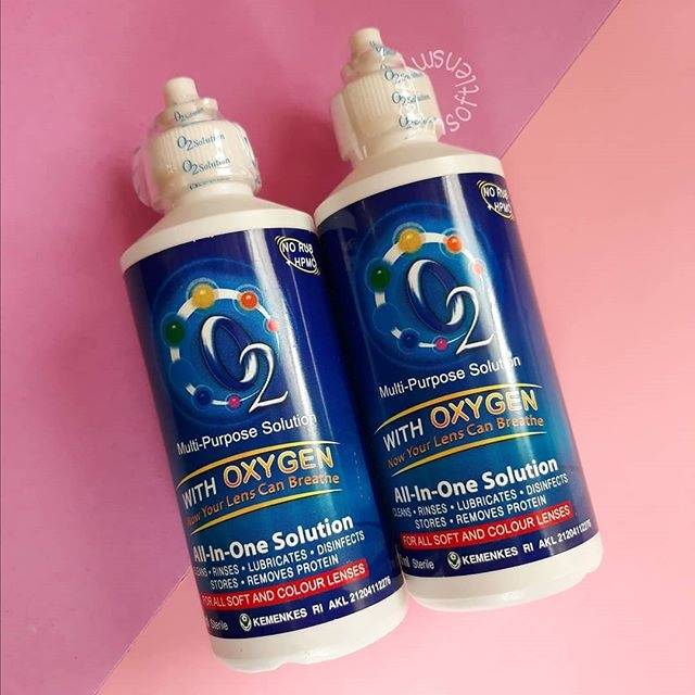 Cairan Softlens Multi purpose solution O2 Oxygen 160 ml