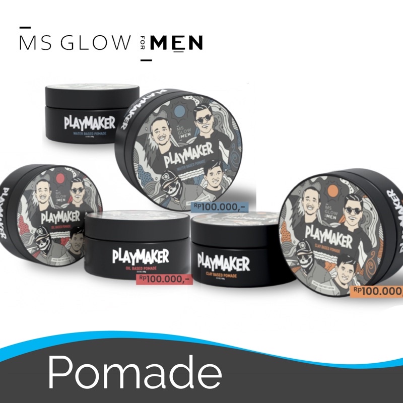 MS GLOW MEN POMADE Original