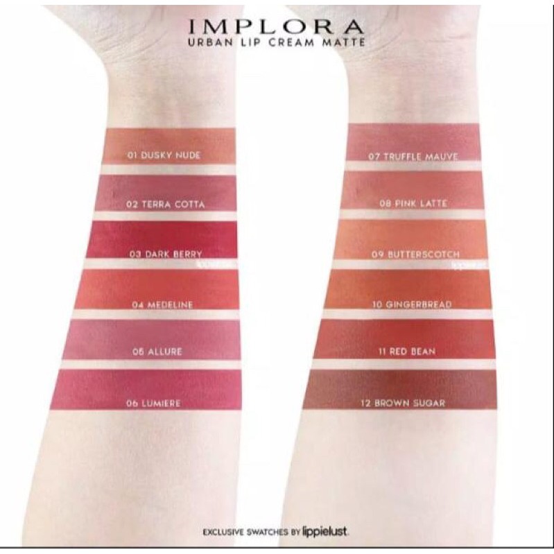 Implora lipstik | lipcream matte