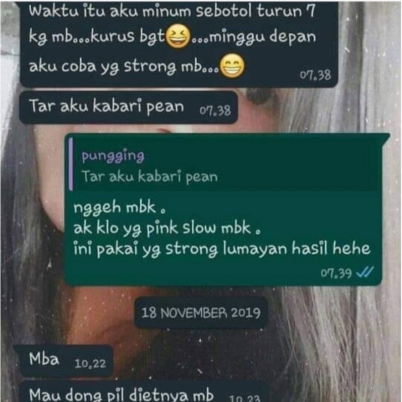 pelangsing aman paket 1bln