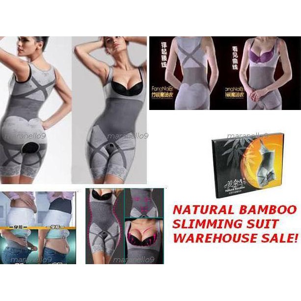BAMBOO SLIMMING SUIT "TERMURAH "