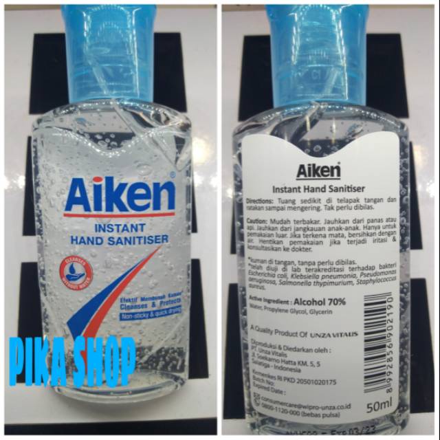 Hand Sainitezer Aiken 50ml