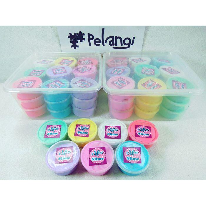 Slime Wangi Premium Quality Set 27 Cup