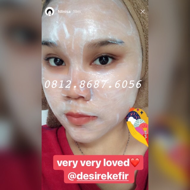 Masker kefir