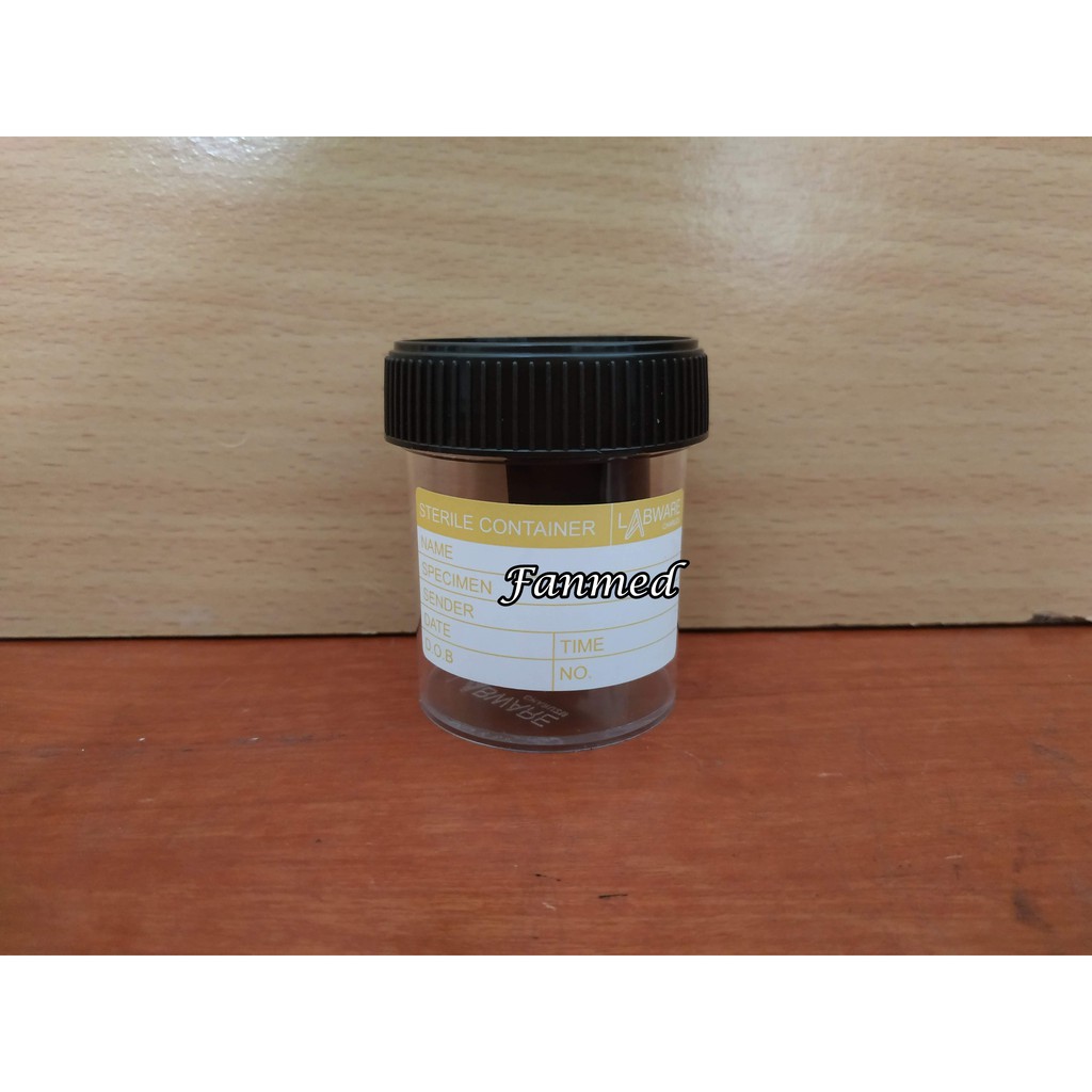 Faeces / Stool Container Sterile Container Labware 60 ml 1 Pack 100