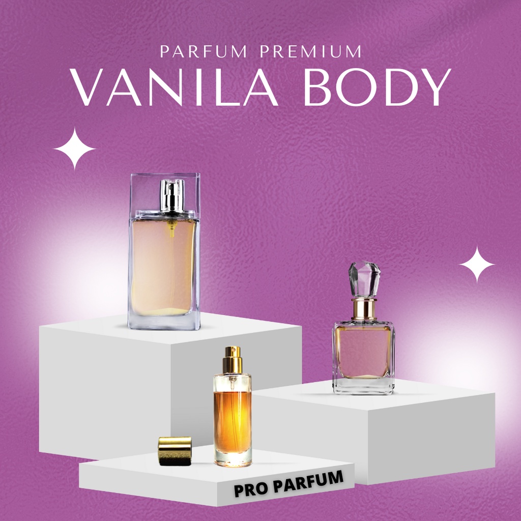 [VANILA BODY] COD PARFUM REFILL ISI ULANG