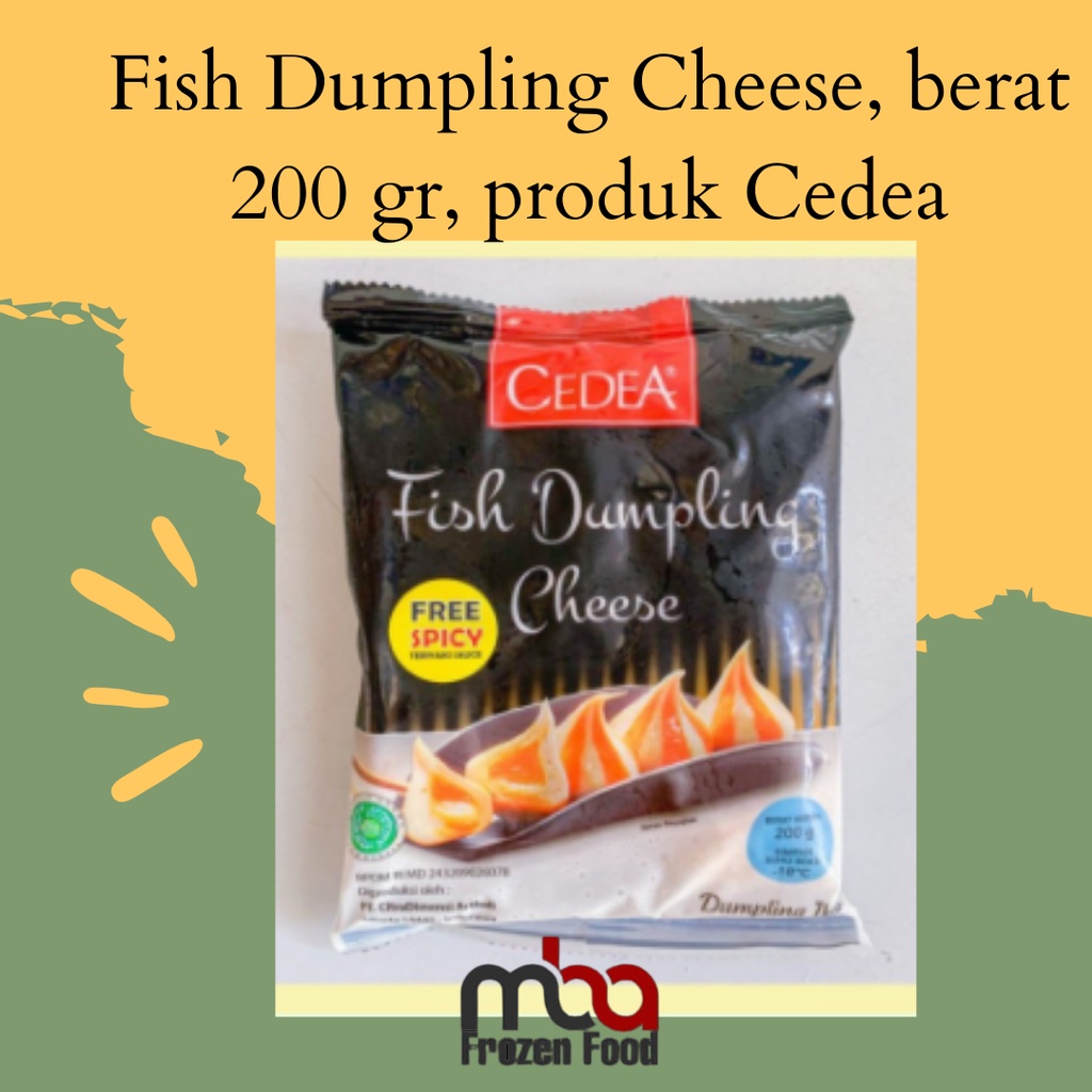 CEDEA Fish Dumpling Cheese 200 gr
