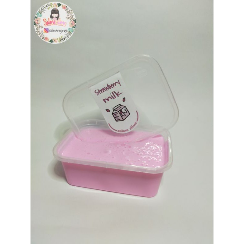 Strawberry Milk Slime 200gr