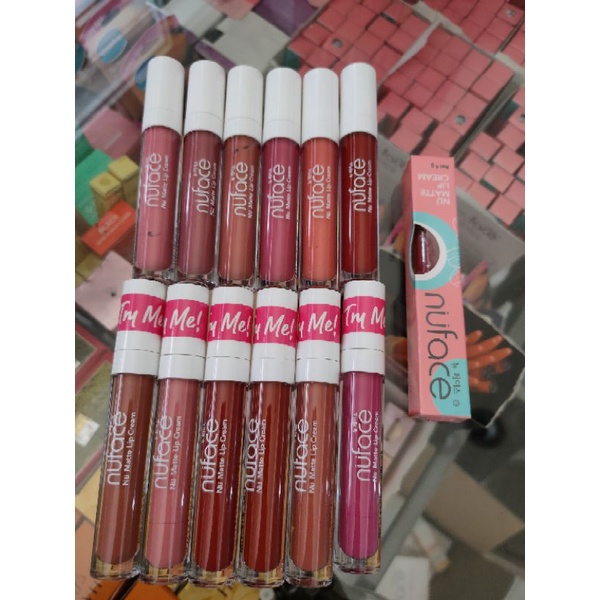 nuface nu matte lip cream