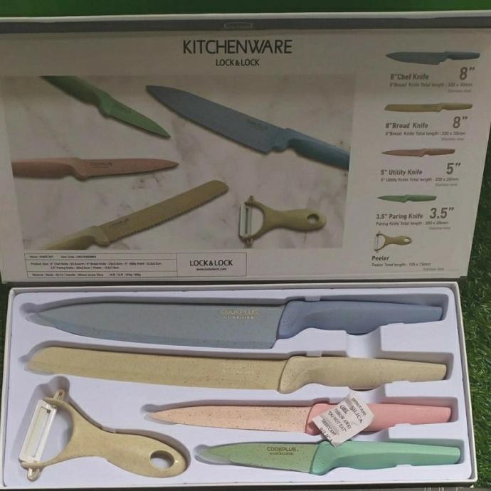 PISAU LOCK N LOCK SET ISI 5