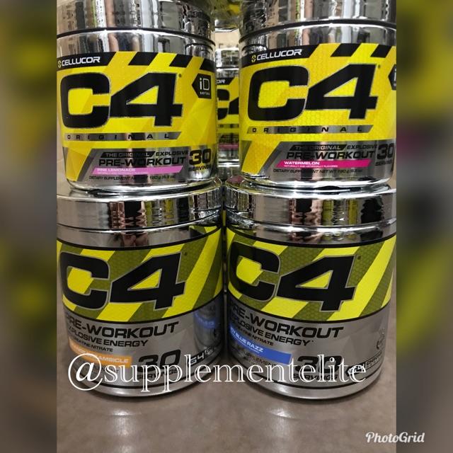 CELLUCOR C4 PREWORKOUT 60SERVING 60X