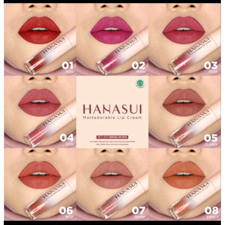 HANASUI Mattedorable Lipcream Matte