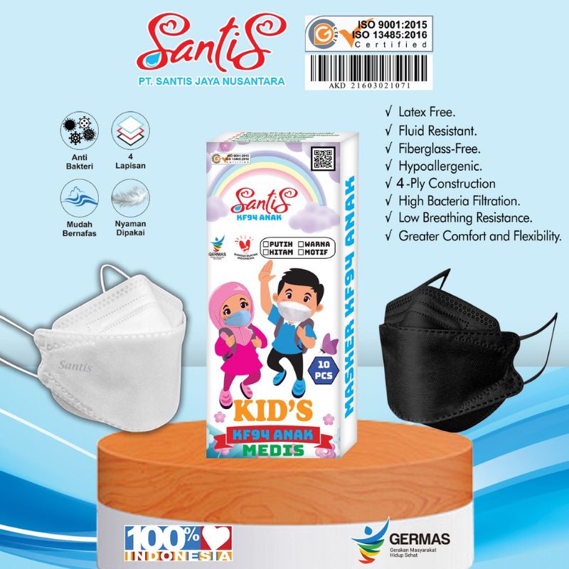 masker kf94 anak by santis