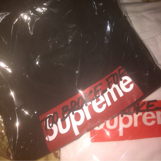 too broke for suprwme tee