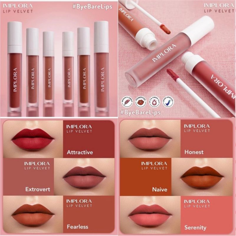 COD LIPCREAM IMPLORA LIP VELVET