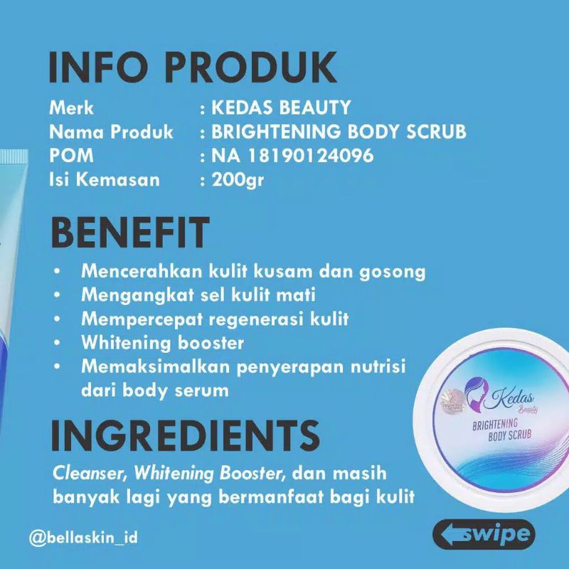 serum body lotion dan scrub