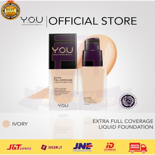 Aldam - YOU Extra Full Coverage Liquid Foundation 20 ml