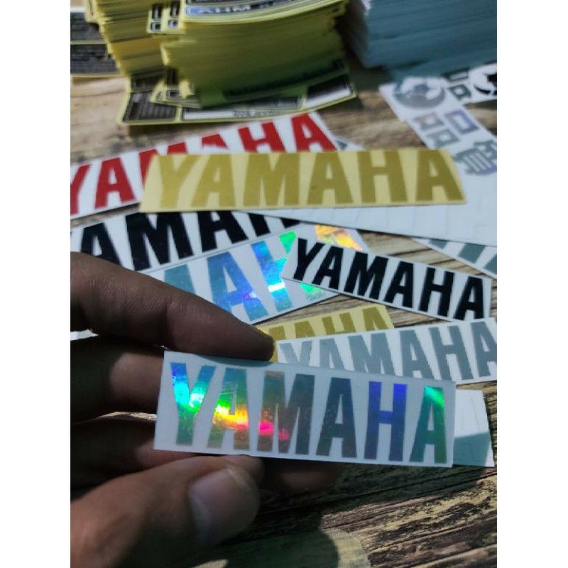 stiker cuting  yamaha