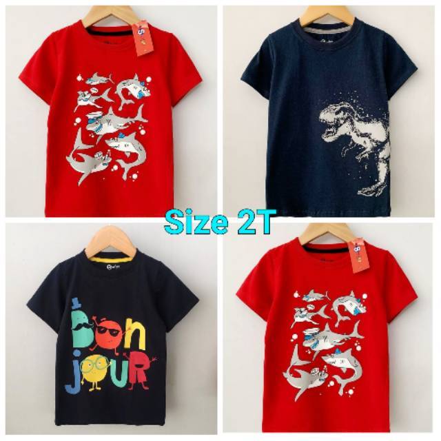 Kaos anak murah 2T