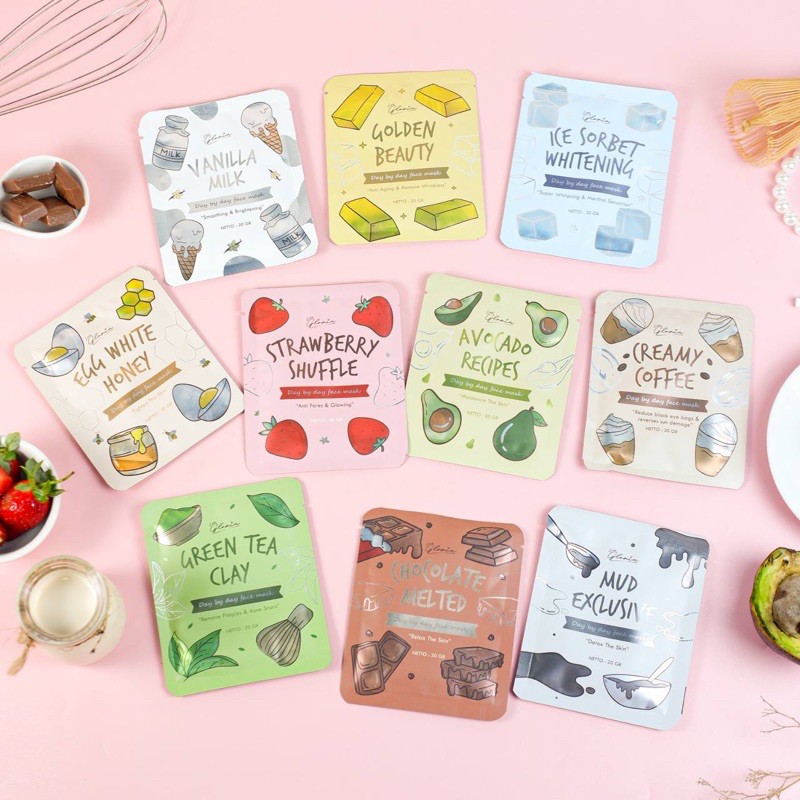 Masker bubuk 20 gr new