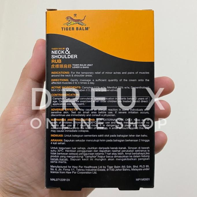 [IMPORT] TIGER BALM Neck & Shoulder Rub 50gr