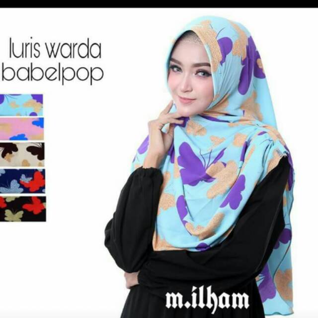 Khimar Luris Warda Bubble Pop