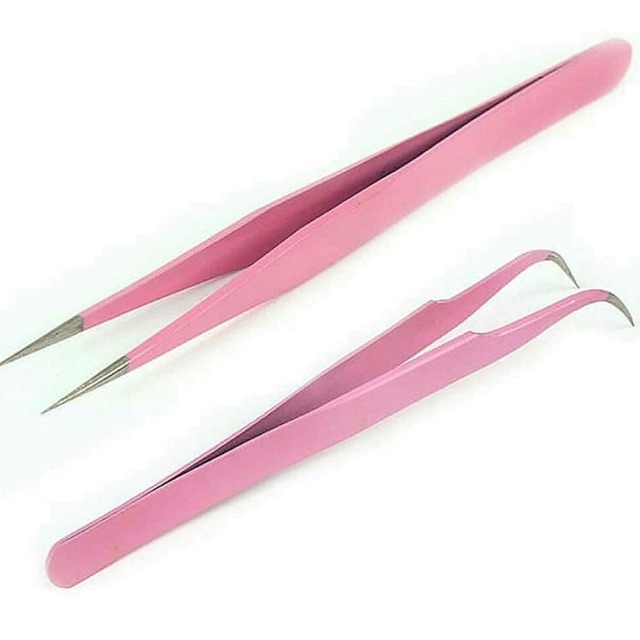 Pinset bengkok & lurus