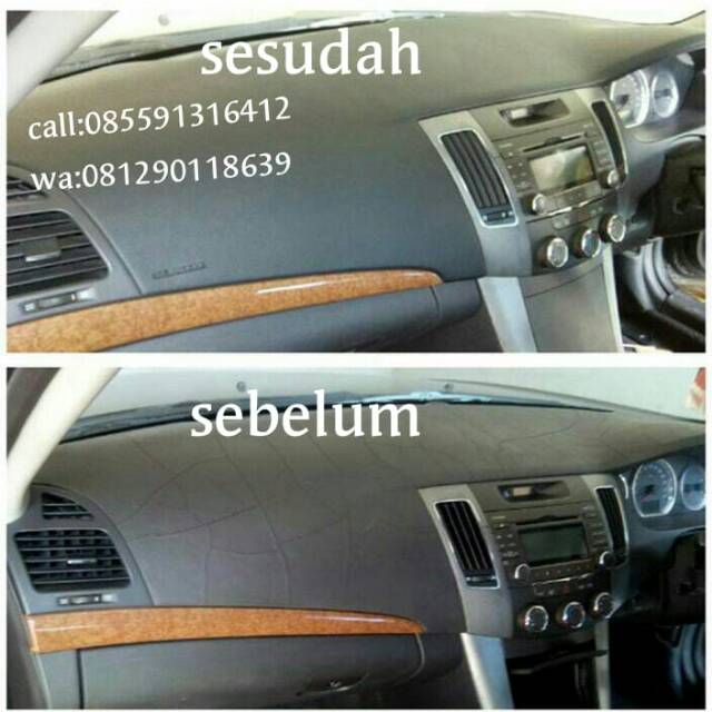 Service dasboard mobil