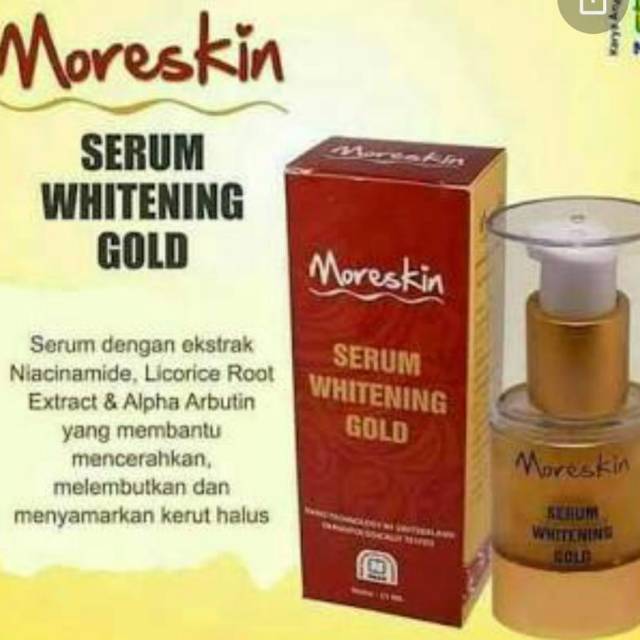 Serum whitening gold