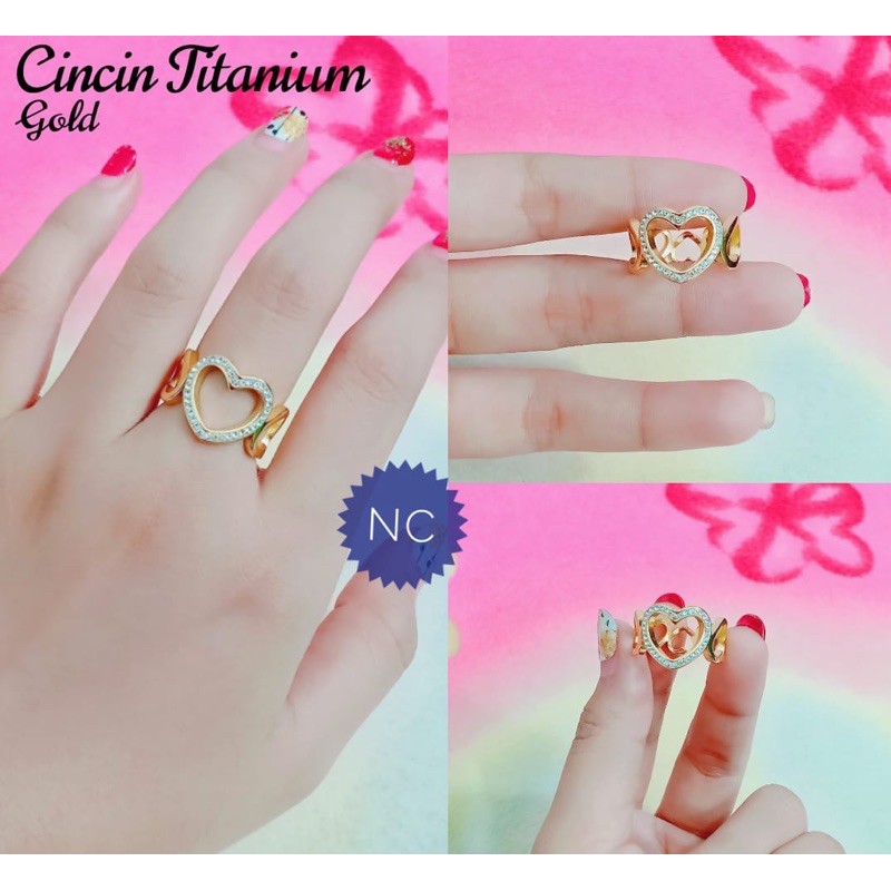 nc cincin titanium gold