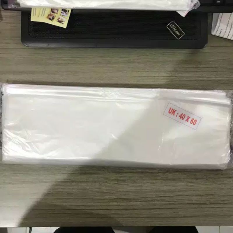 Plastik laundry bambu ukuran 40x60
